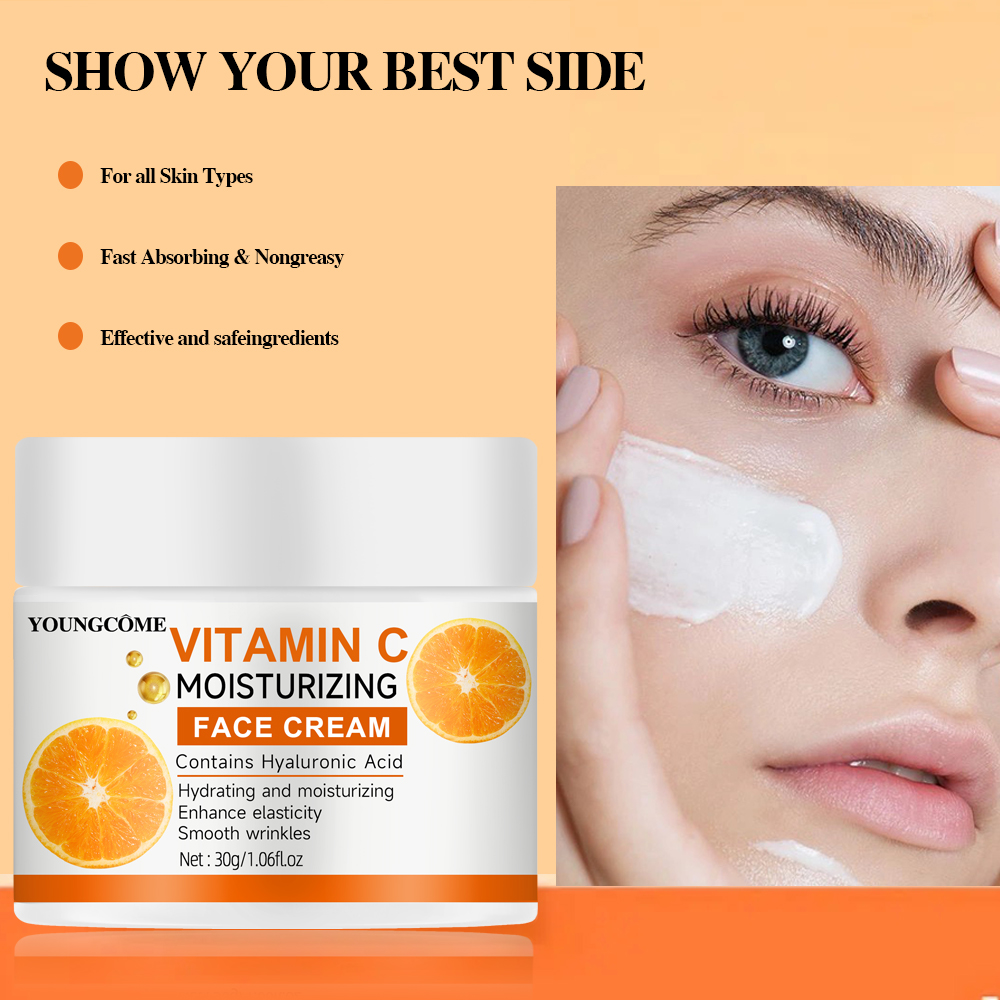 Vitamin C Serum - Vitamin C Moisturising Cream Repair Anti-aging