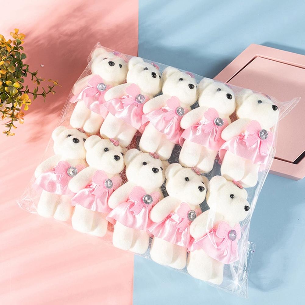 Night Cream - 10pcs/Bag Bouquet Bear Ice Cream Diamond