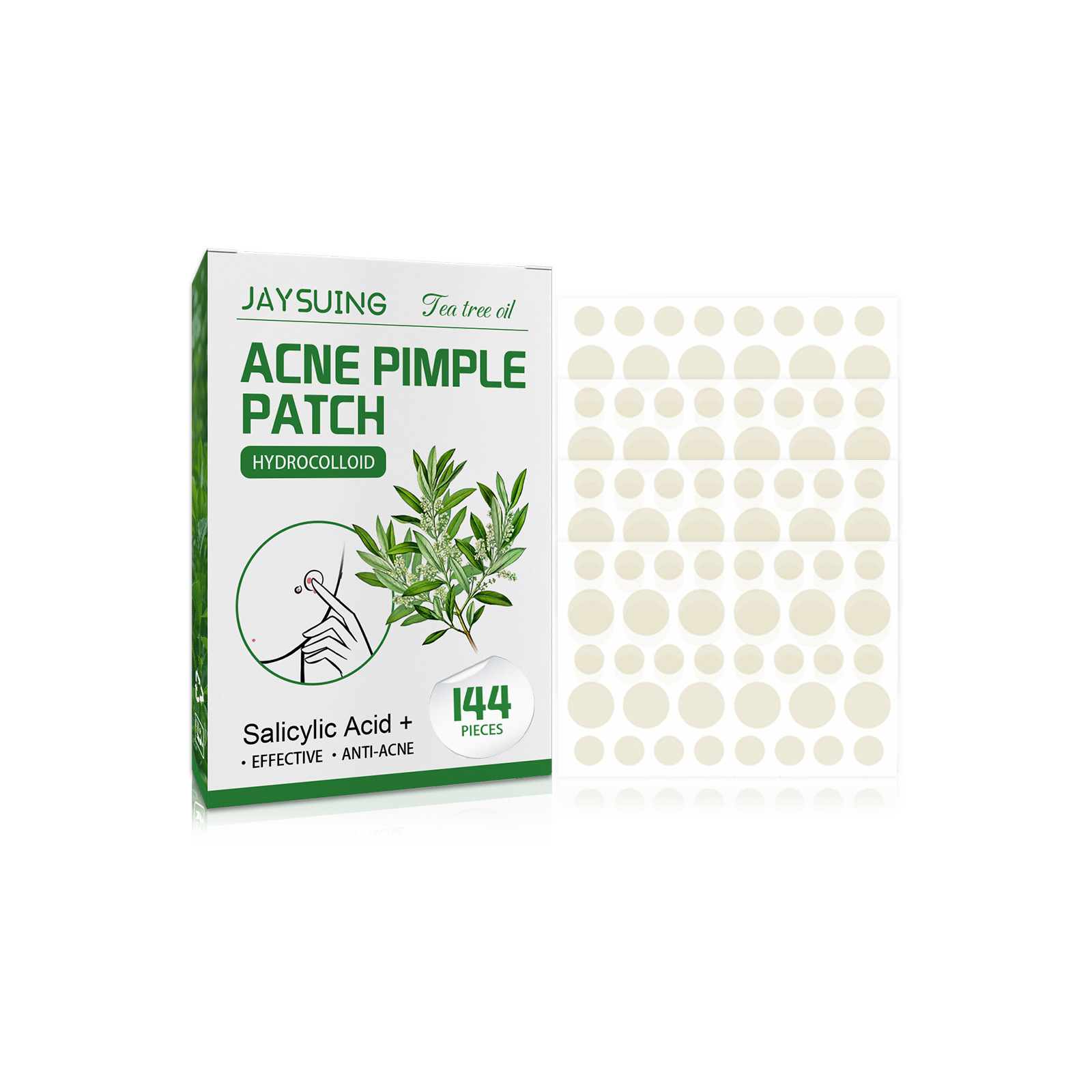 Night Cream - Hydrocolloid Acne Patches - Absorb Pus
