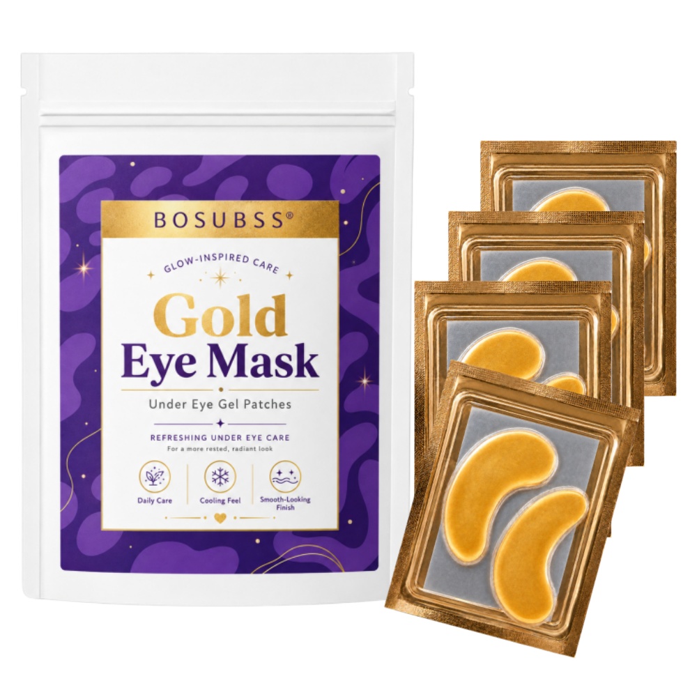 Face Oil - BOSUBSS 24K Gold Eye Mask, Under