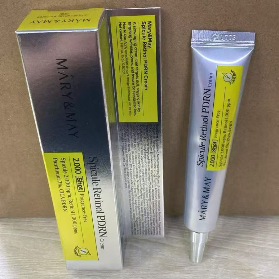 MÁRY&MAY Spicule Collagen & Re - огляд і ціна Retinol Cream