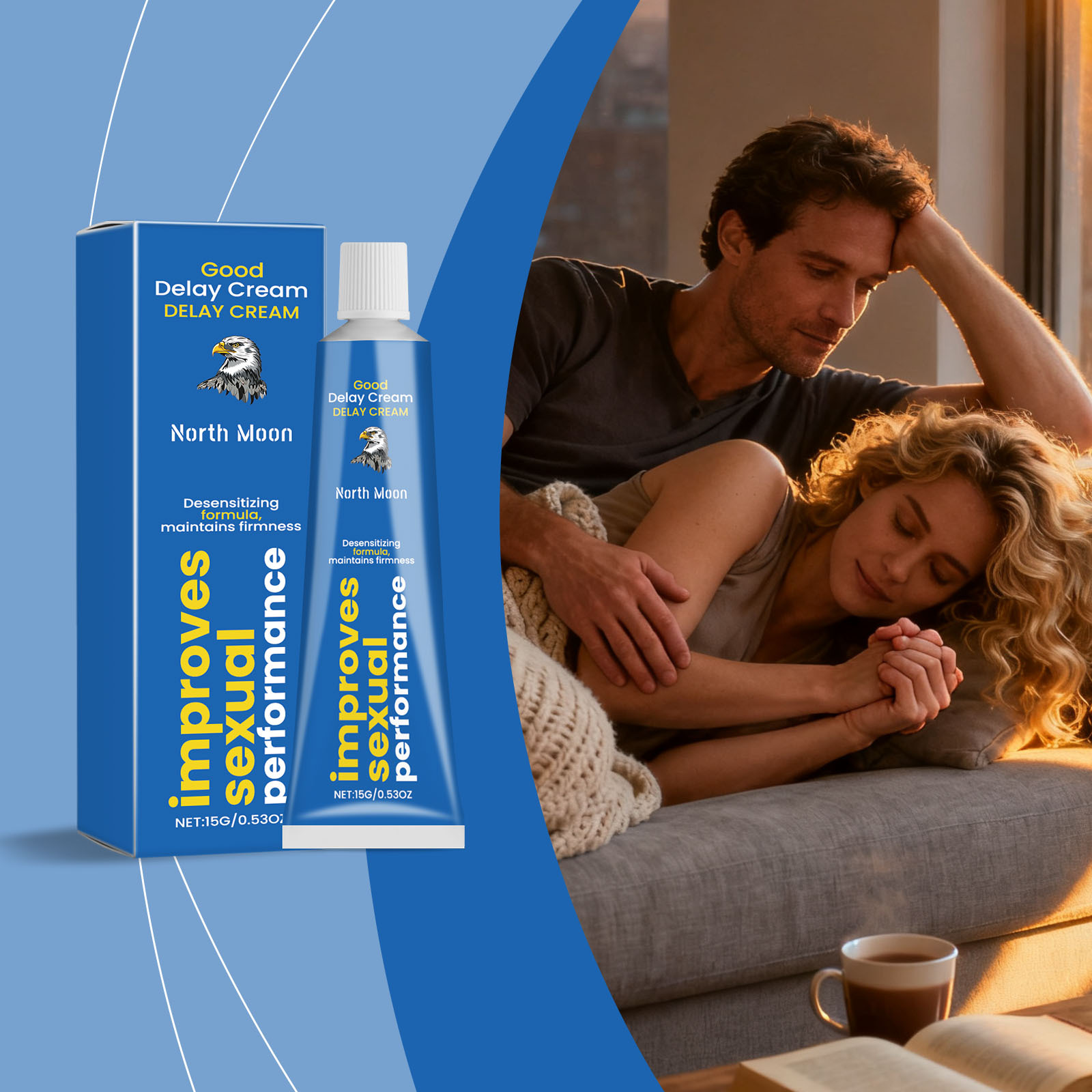 North Moon Male Delay Cream En - огляд і ціна Body Lotion