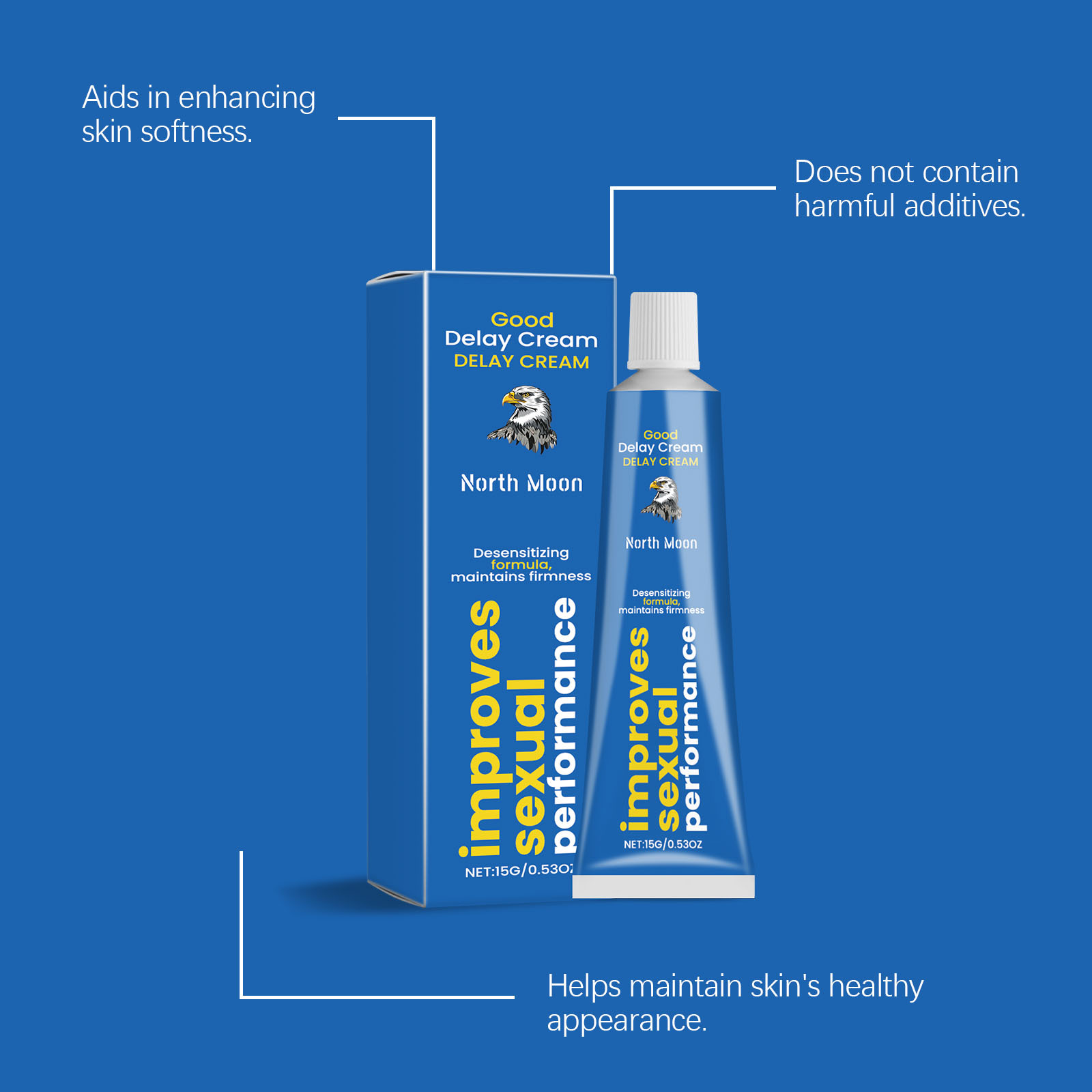 North Moon Male Delay Cream En - огляд і ціна Body Lotion