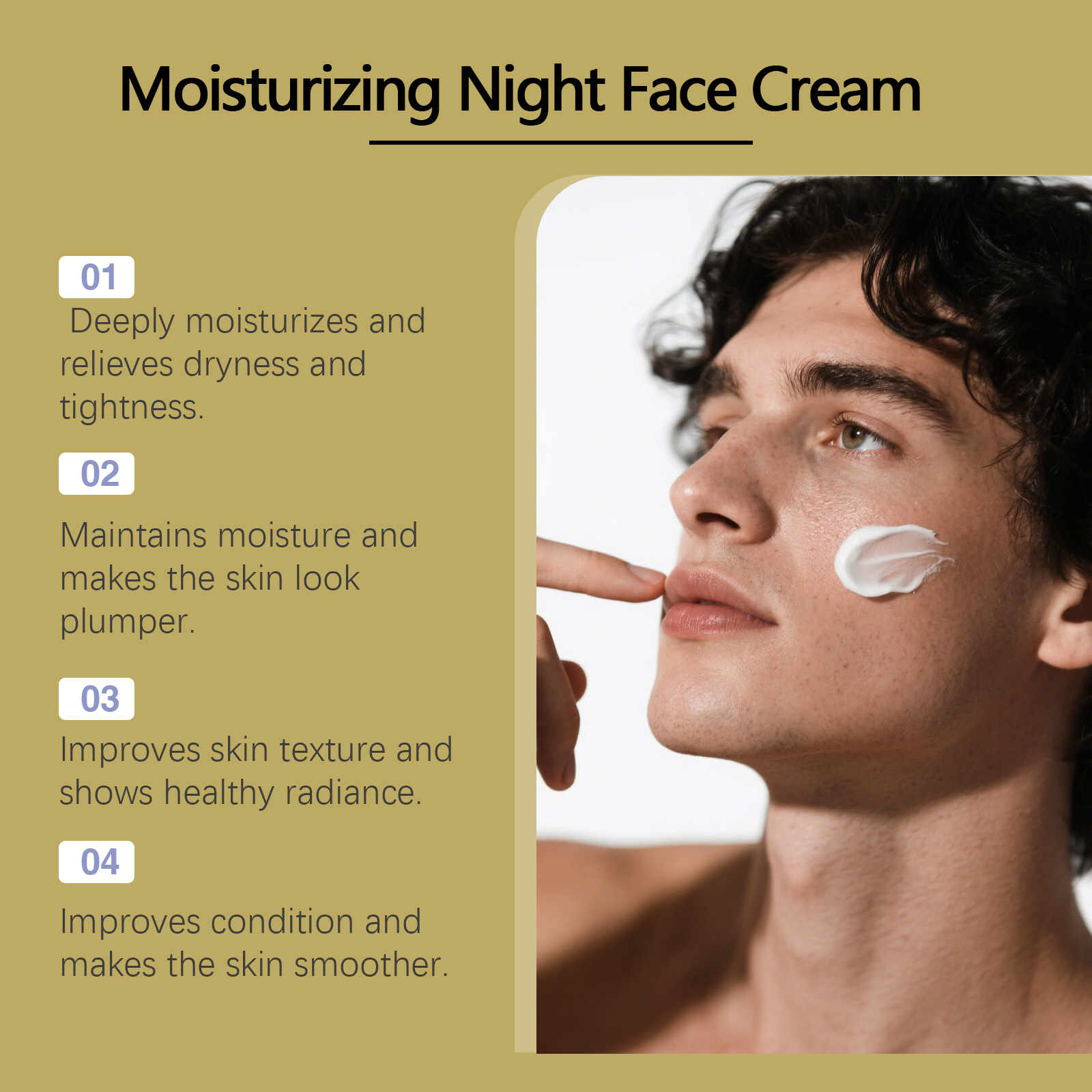 Man Face Cream Looking Young B - огляд і ціна Night Cream