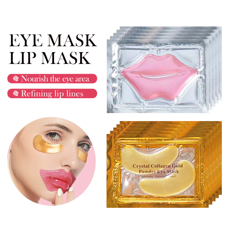 10/20pcs Golden Crystal Collag - огляд і ціна Face Mask Skincare