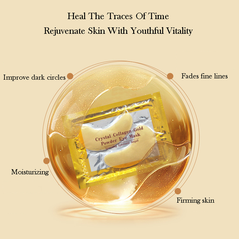 10/20pcs Golden Crystal Collag - огляд і ціна Face Mask Skincare