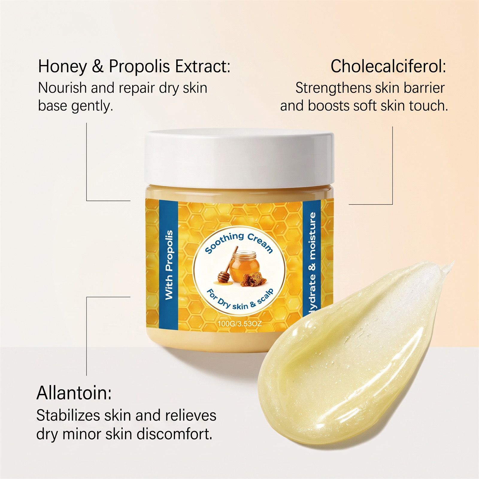 Moisturizing Balm Stick Honey  - огляд і ціна Vitamin C Serum