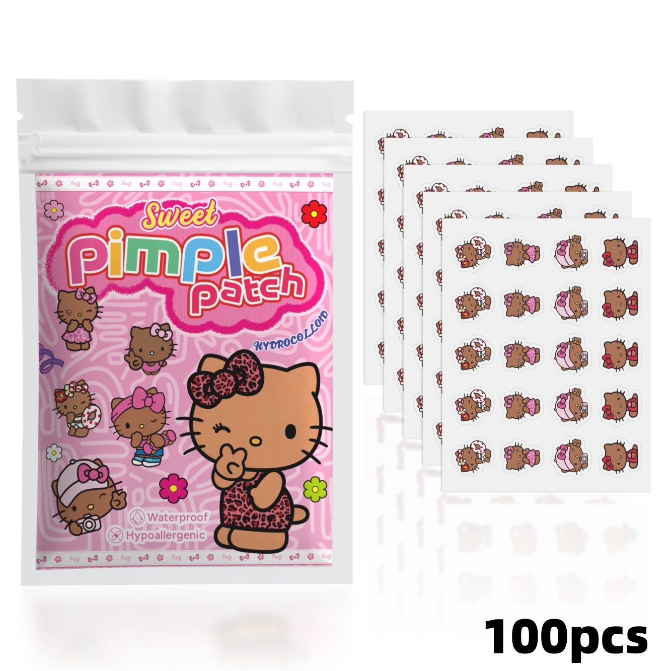 100PCS hello kitty Acne patche - огляд і ціна Face Moisturizer