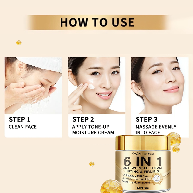 6-In-1 Anti-Wrinkle Cream. Lif - огляд і ціна Vitamin C Serum