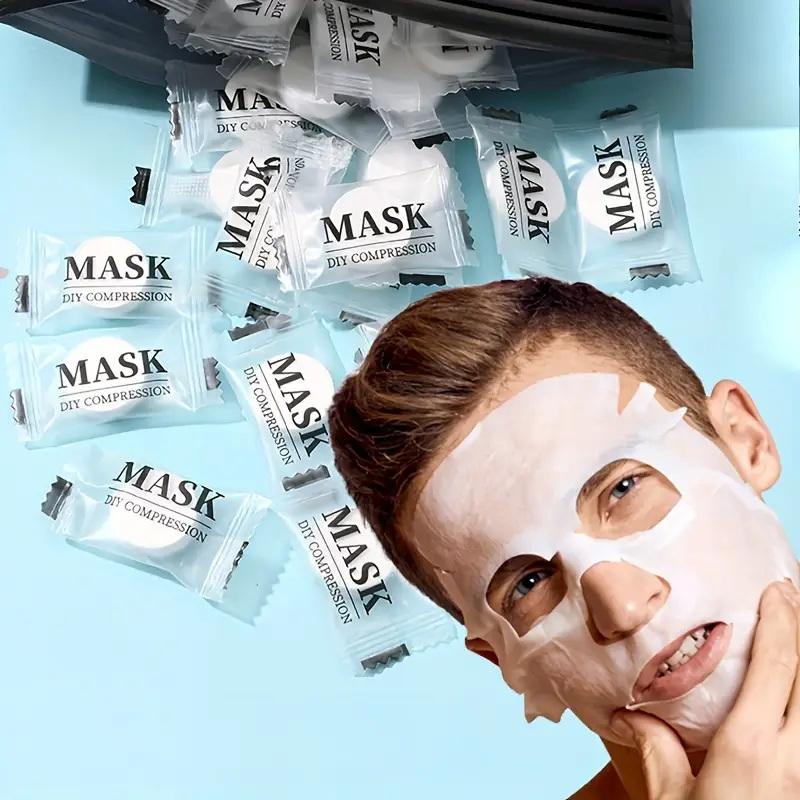 **100PCS Disposable Compressed - огляд і ціна Face Mask Skincare