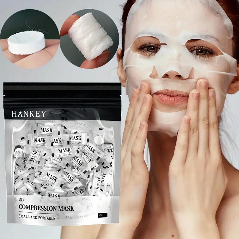 **100PCS Disposable Compressed - огляд і ціна Face Mask Skincare