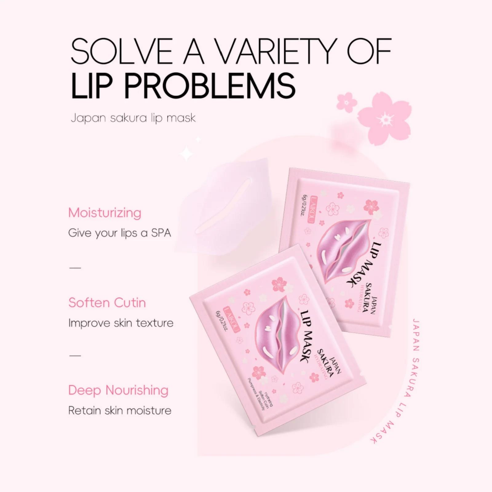 Japan Sakura Collagen Lip Mask - огляд і ціна Night Cream