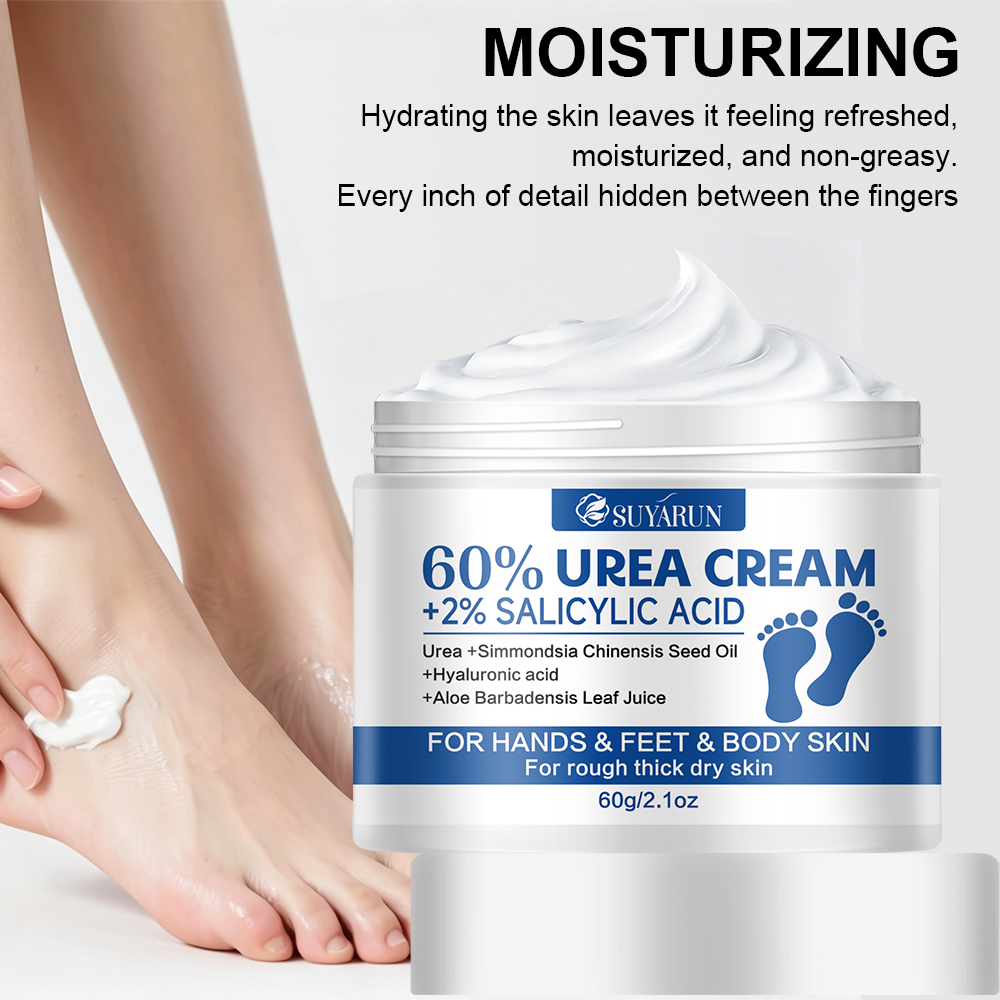 SUYARUN 60% Urea+2% SALICYLIC  - огляд і ціна Urea Foot Cream