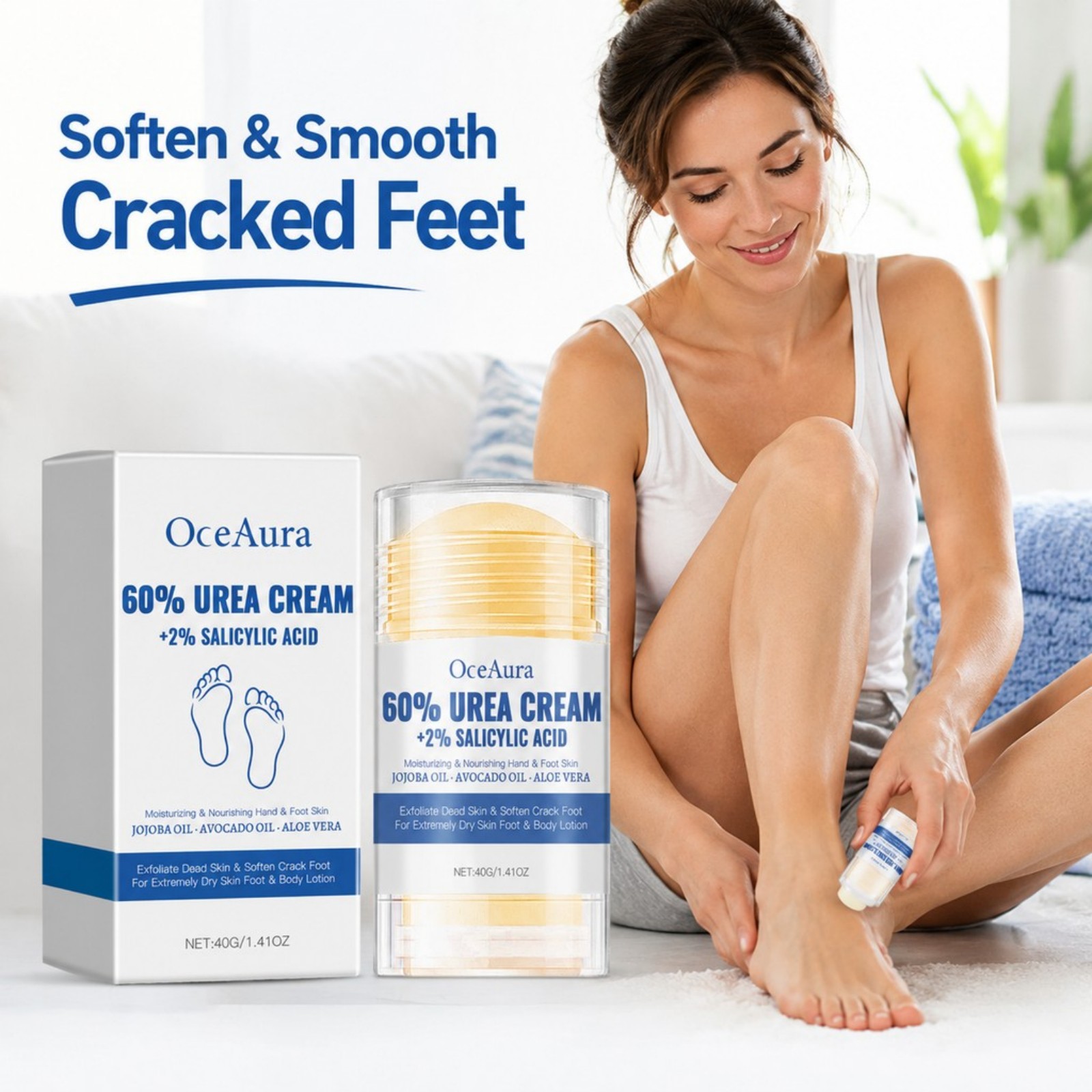 60% Urea Foot Care Cream Stick - огляд і ціна Urea Foot Cream