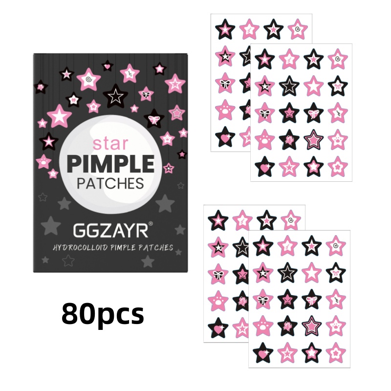 80/160pcs Star Acne Patch Set  - огляд і ціна Face Moisturizer