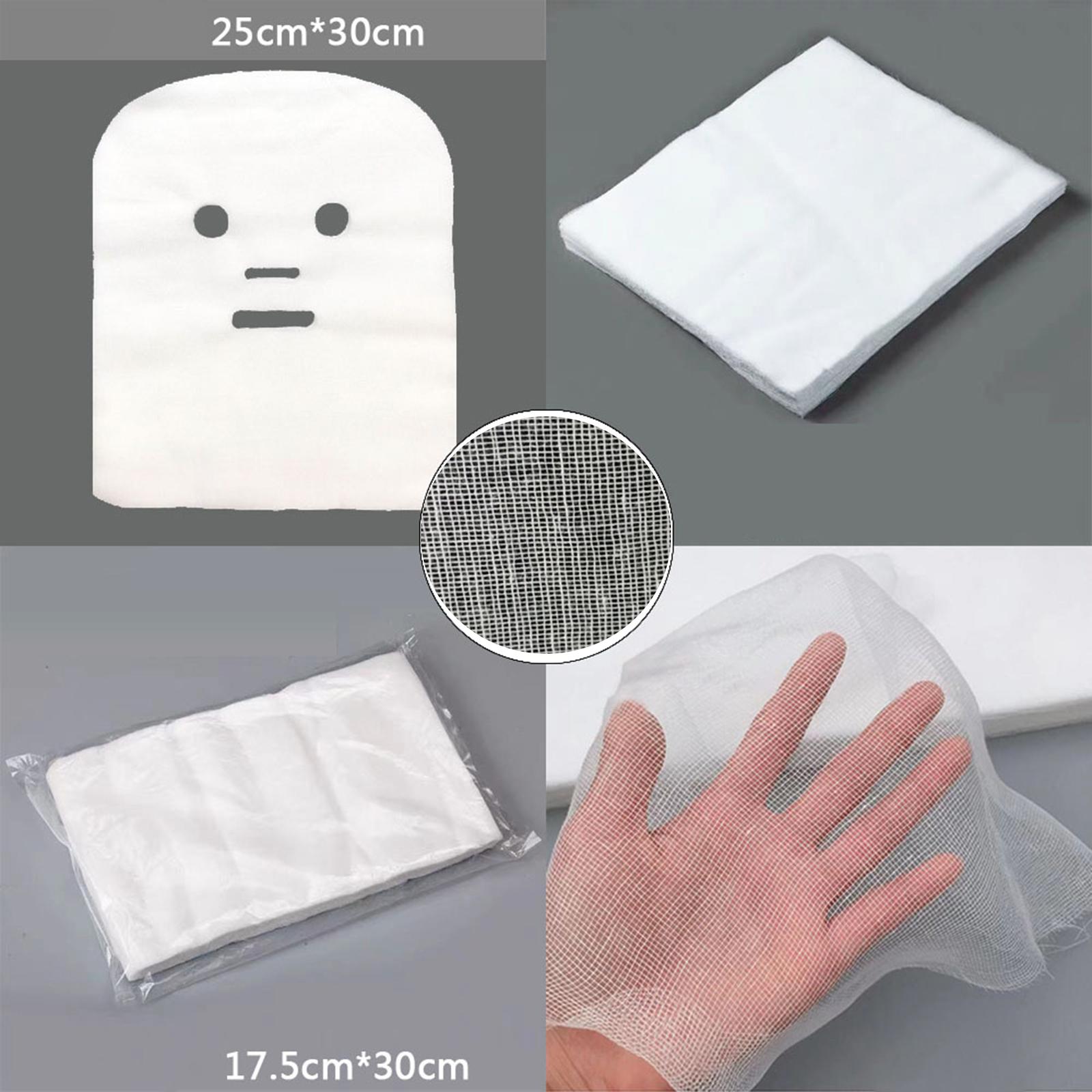 Pre Cut Cotton Gauze Face Mask - огляд і ціна Face Mask Skincare