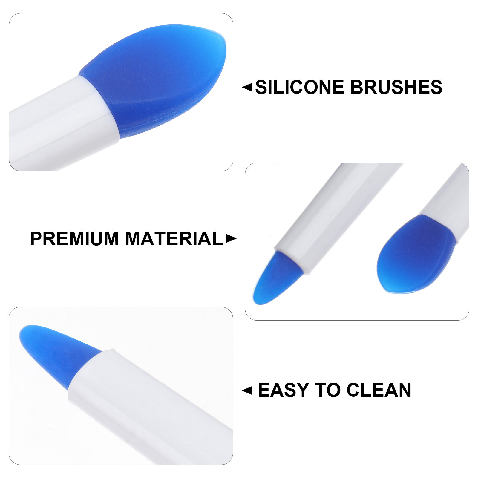 1Set Silicone Lip Brush Set Li - огляд і ціна Lip Balm