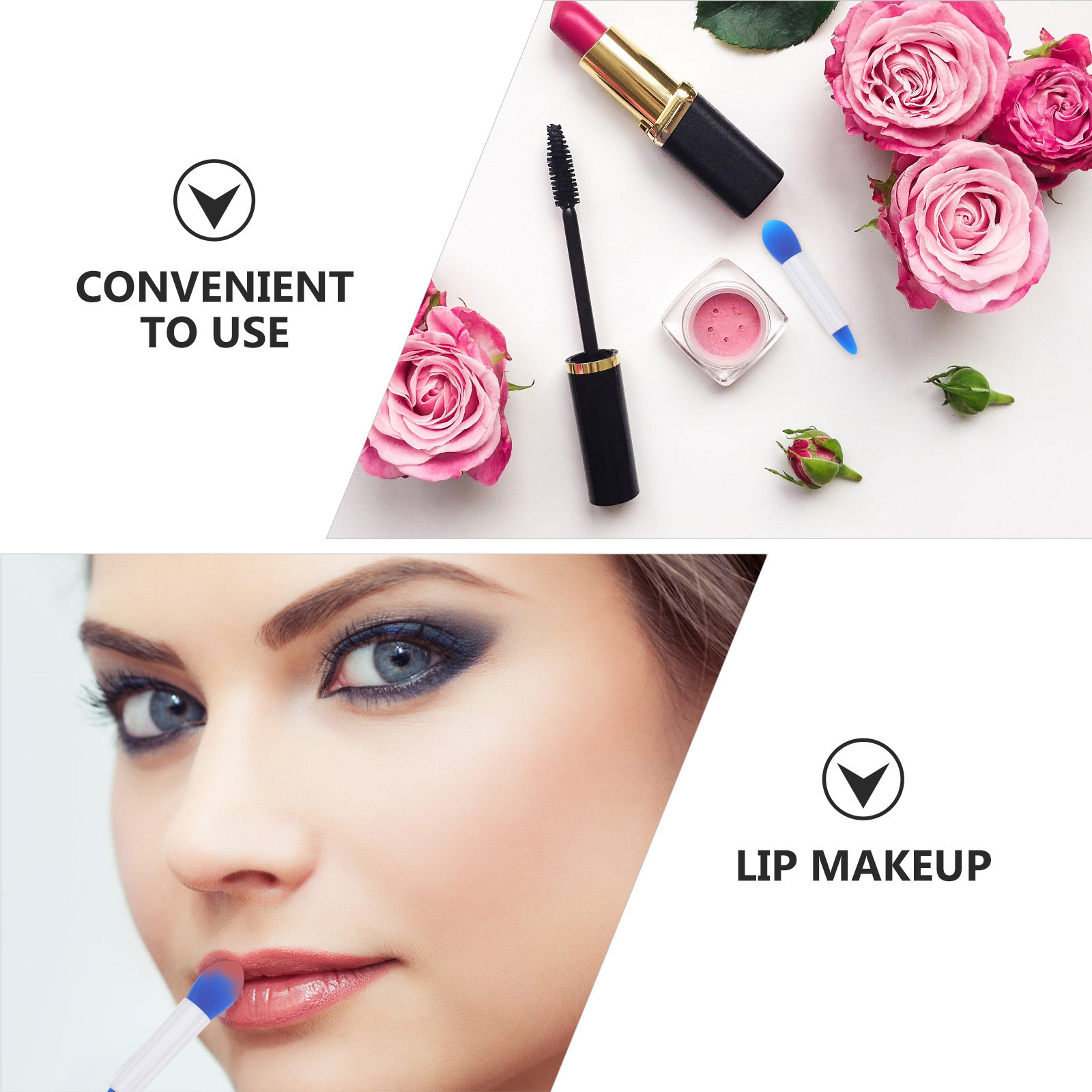 1Set Silicone Lip Brush Set Li - огляд і ціна Lip Balm