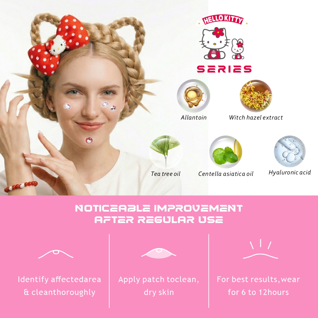 24/48/72/120pcs Hello Kitty Pa - огляд і ціна Skincare China