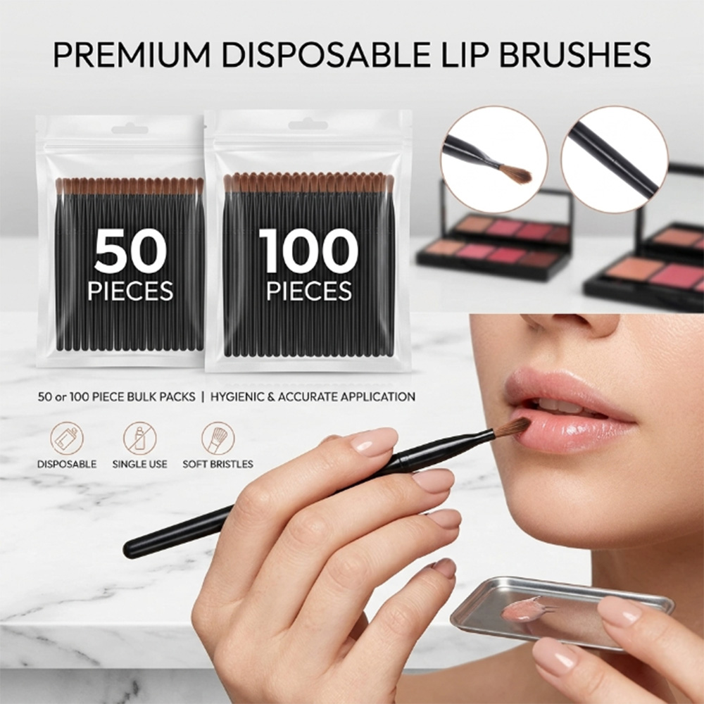 50/100pcs Disposable Lip Brush - огляд і ціна Lip Balm