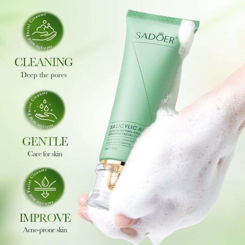 100g Salicylic Acid Facial Cle - огляд і ціна Cleanser Face