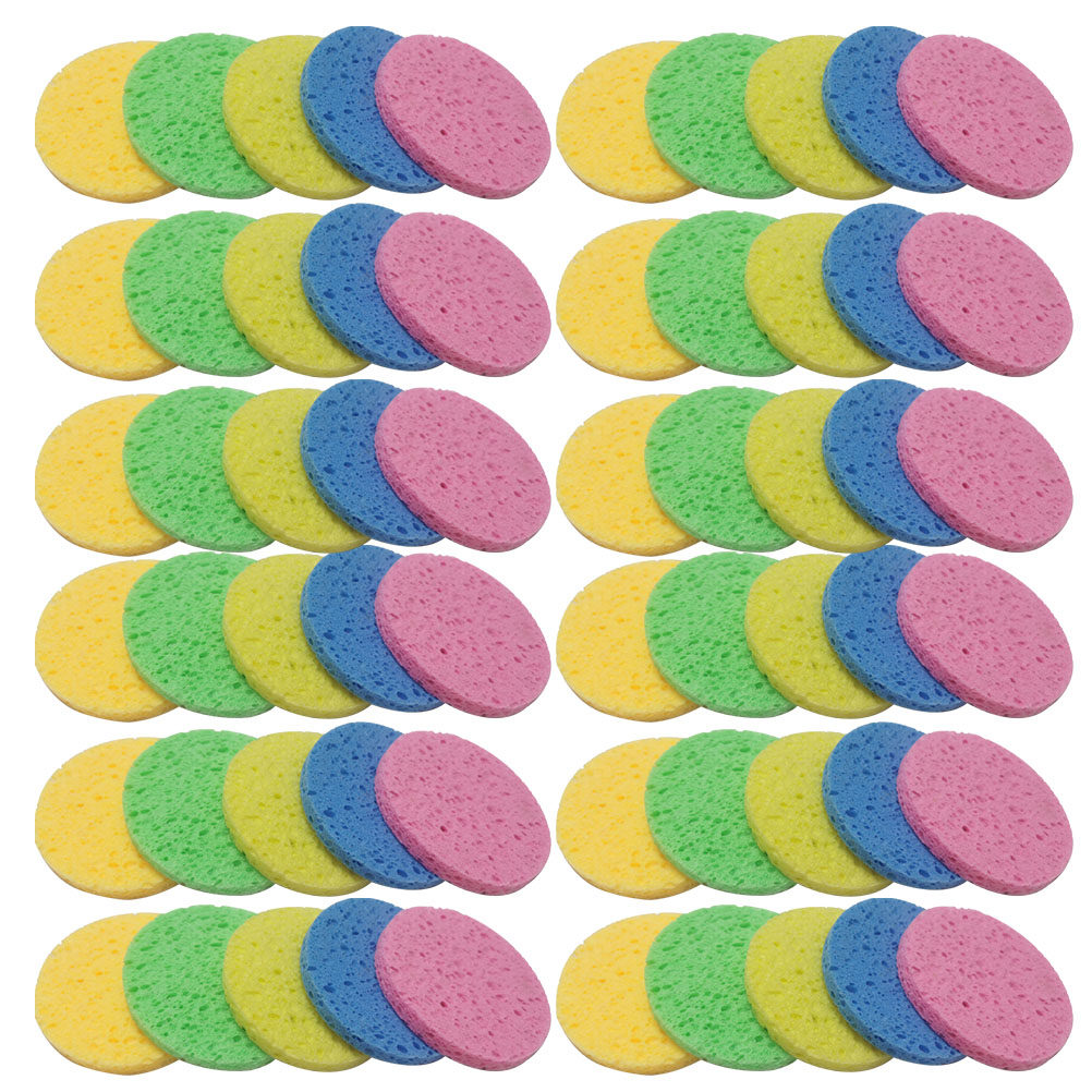 50Pcs Facial Sponge for Sensit - огляд і ціна Cleanser Face