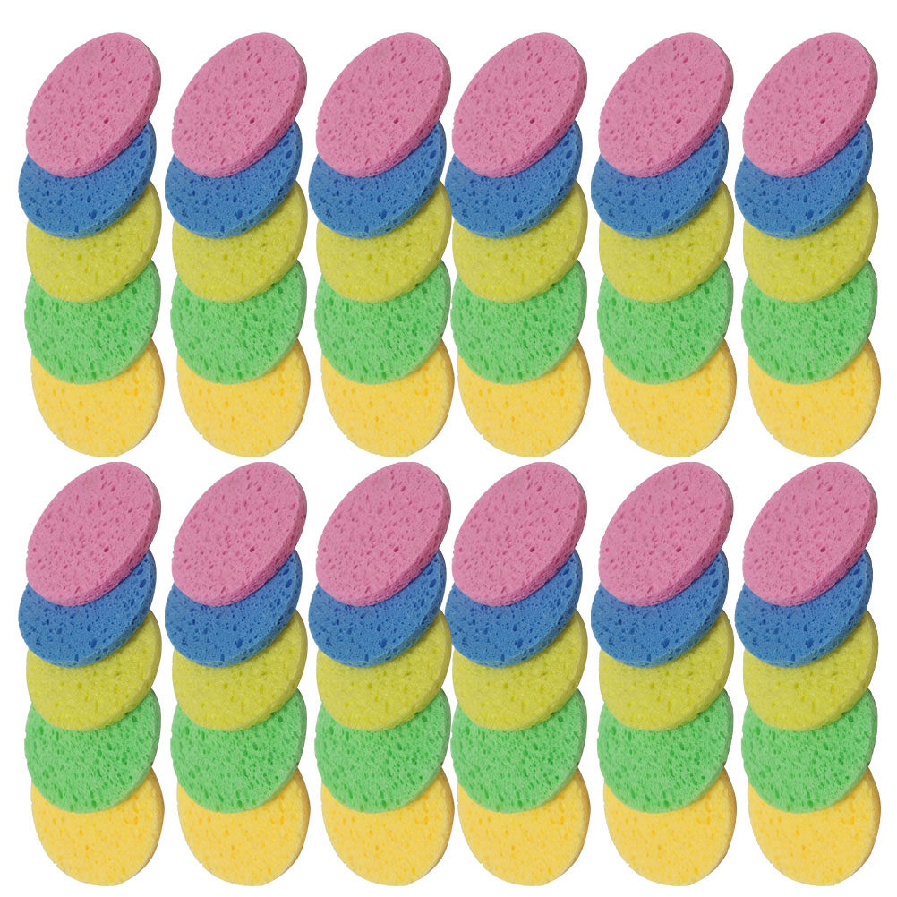 50Pcs Facial Sponge for Sensit - огляд і ціна Cleanser Face