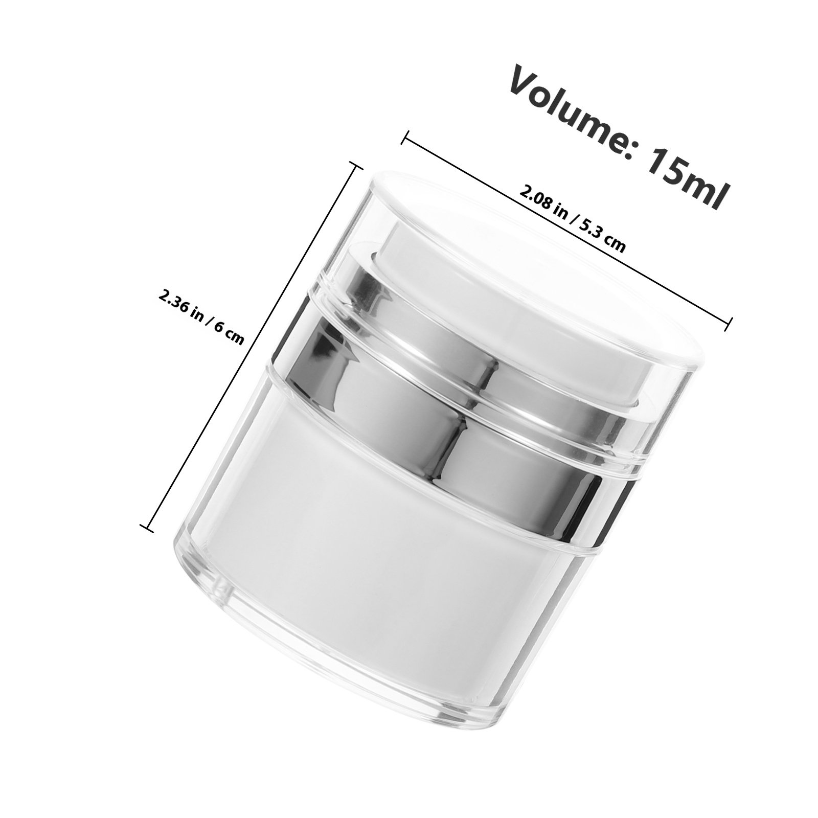 2Pcs 15Ml Empty Jar Small Crea - огляд і ціна Body Lotion