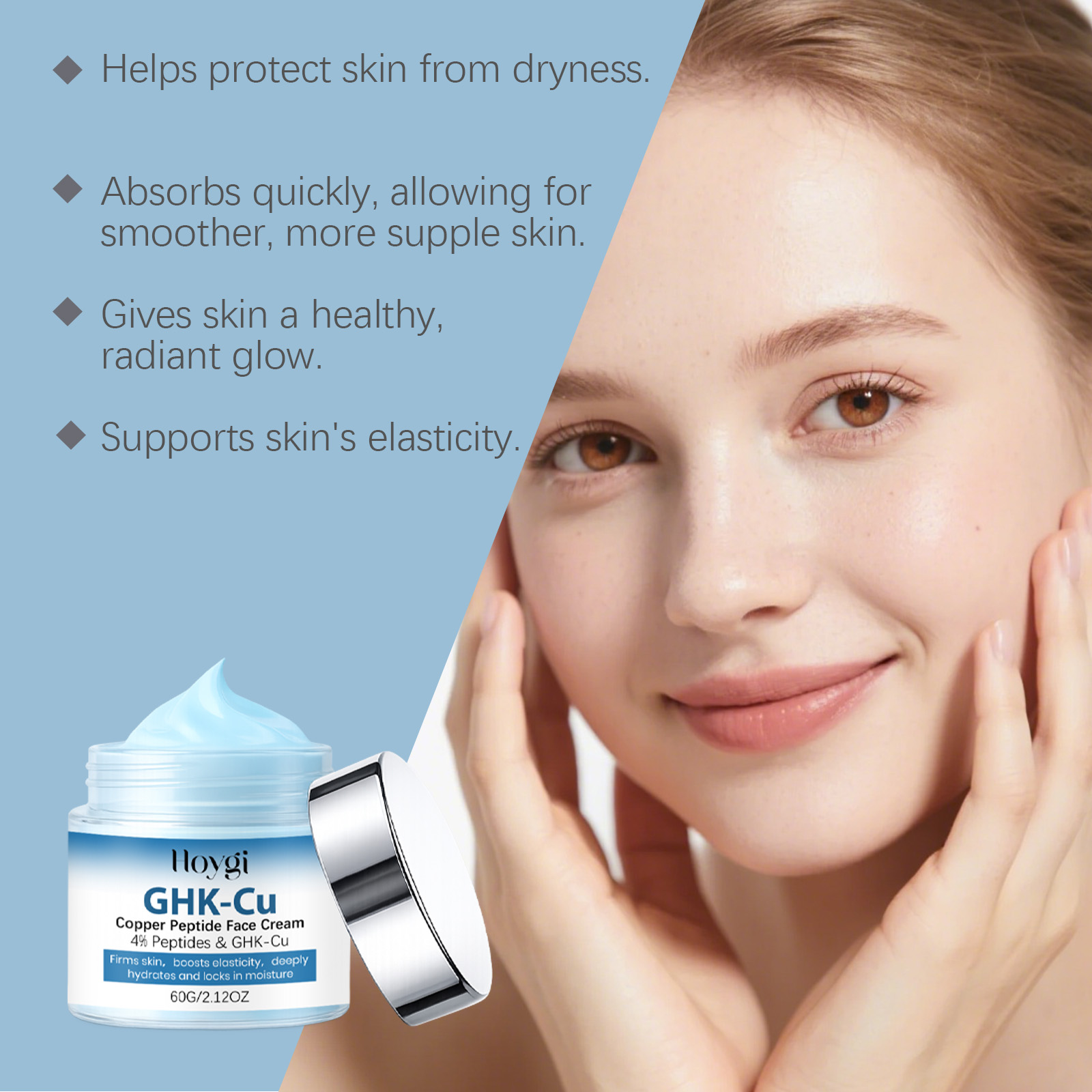 GHK-Cu Copper Peptide Skincare - огляд і ціна Skincare Glowing