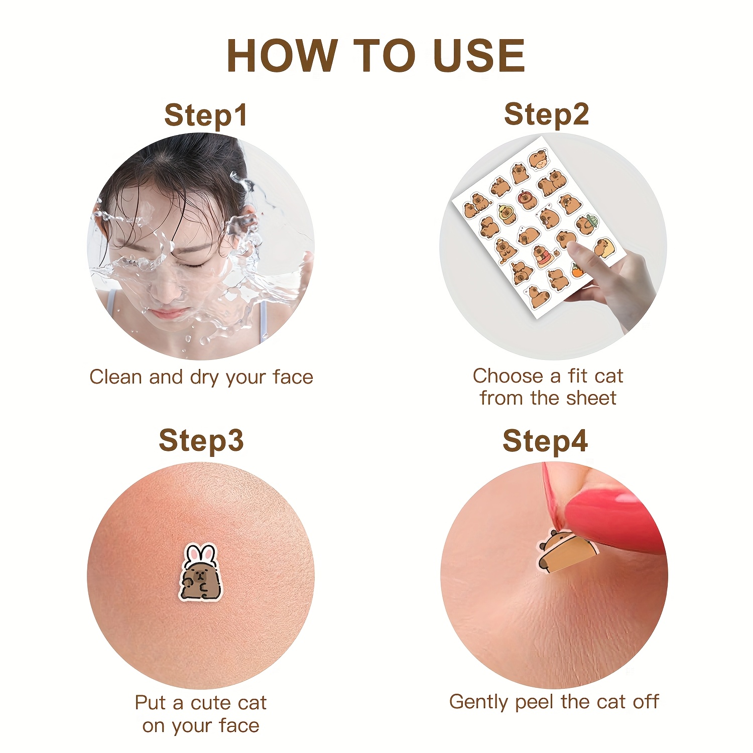 Capybara Shaped Pimple Patches - огляд і ціна Face Oil