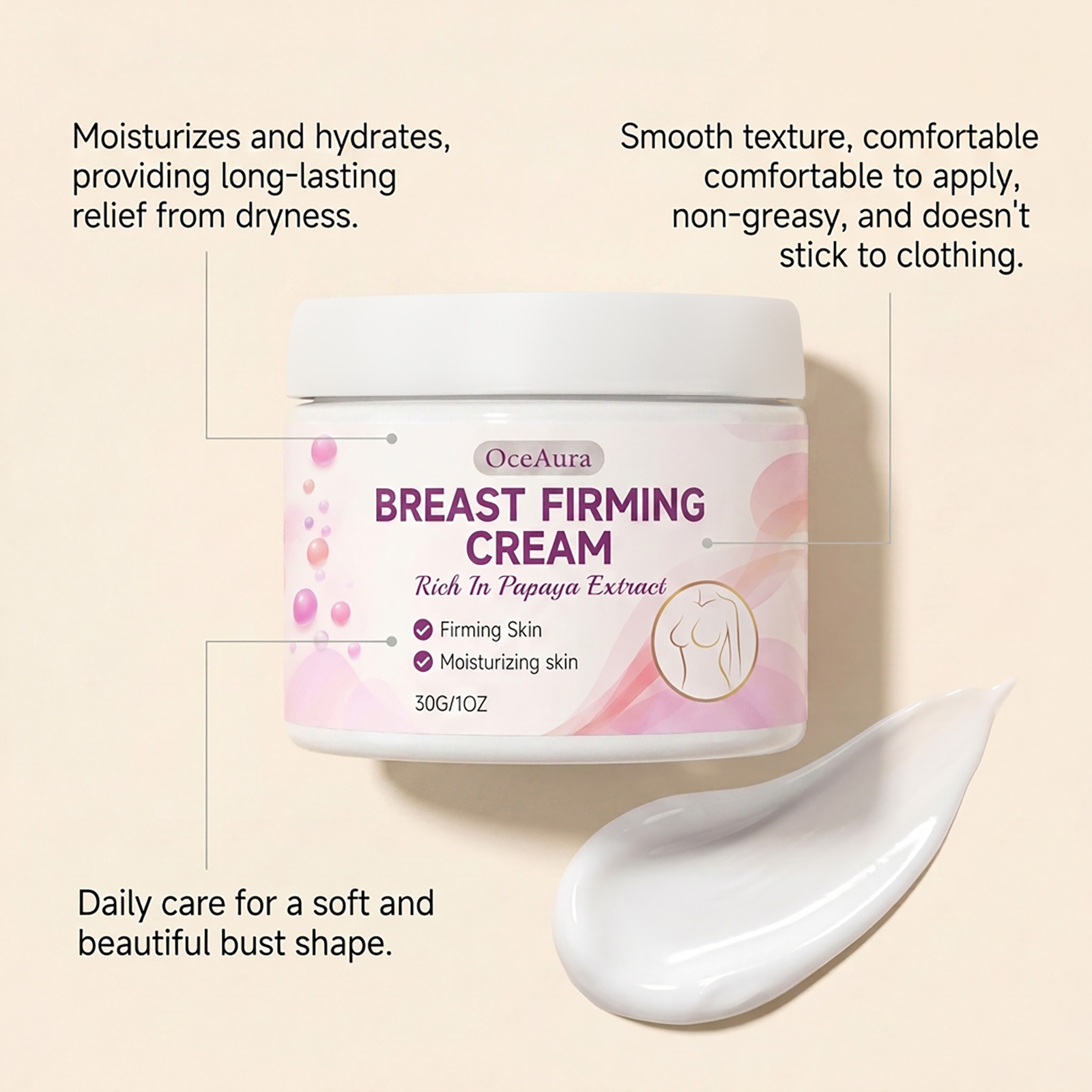 Bust Plumping Firming Cream Fo - огляд і ціна Skincare China