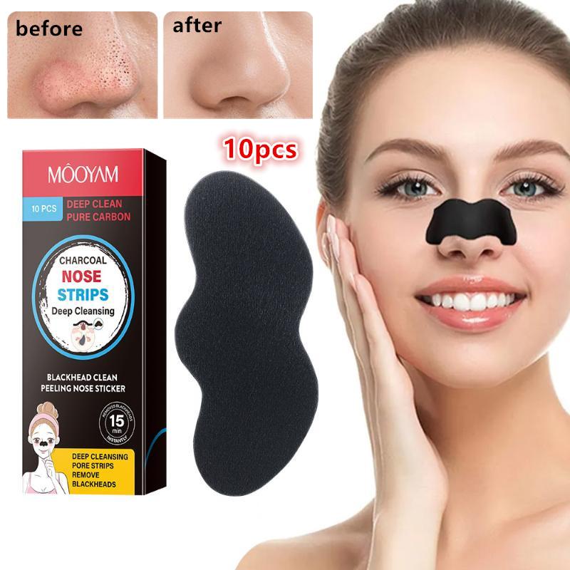 10Pcs Unisex Blackhead Remove  - огляд і ціна Face Mask Skincare