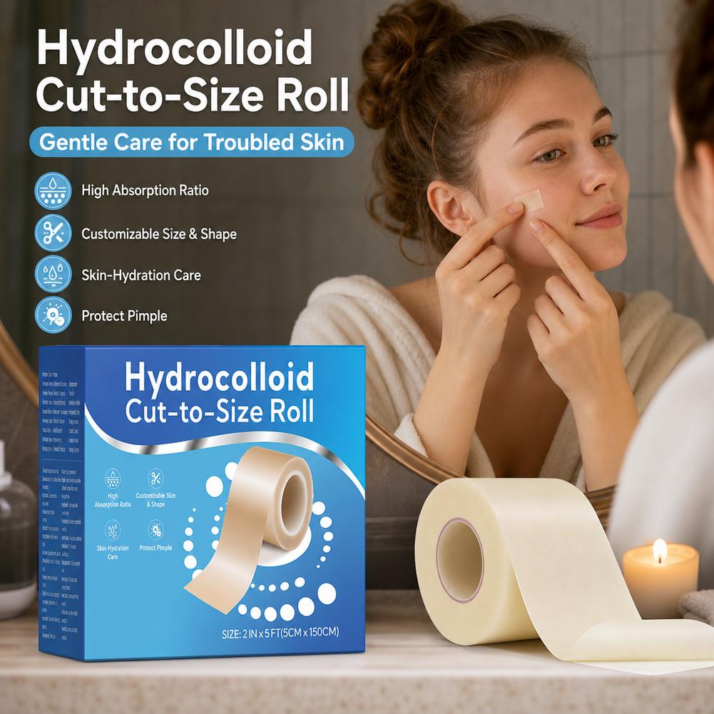 Hydrocolloid Acne Patch Roll 5 - огляд і ціна Face Moisturizer