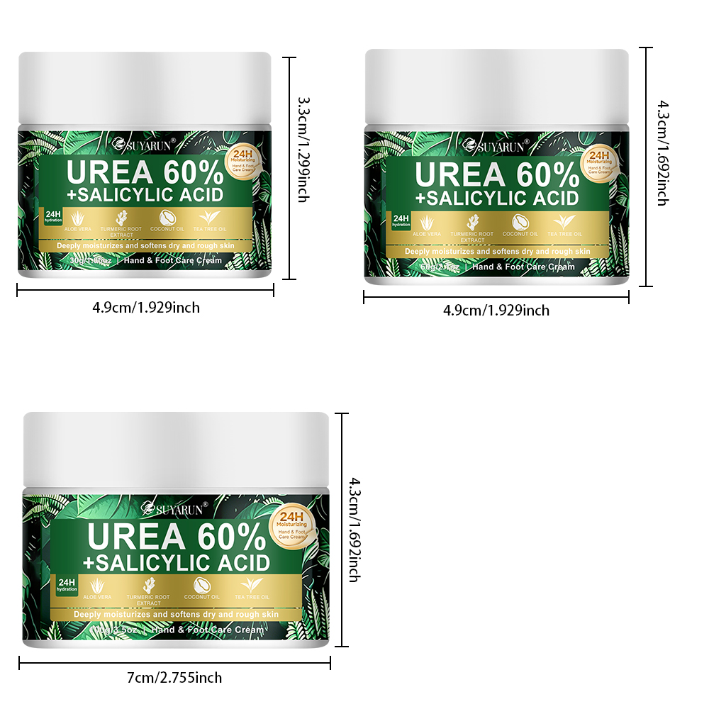 SUYARUN 60% Urea Foot Care Cre - огляд і ціна Urea Foot Cream