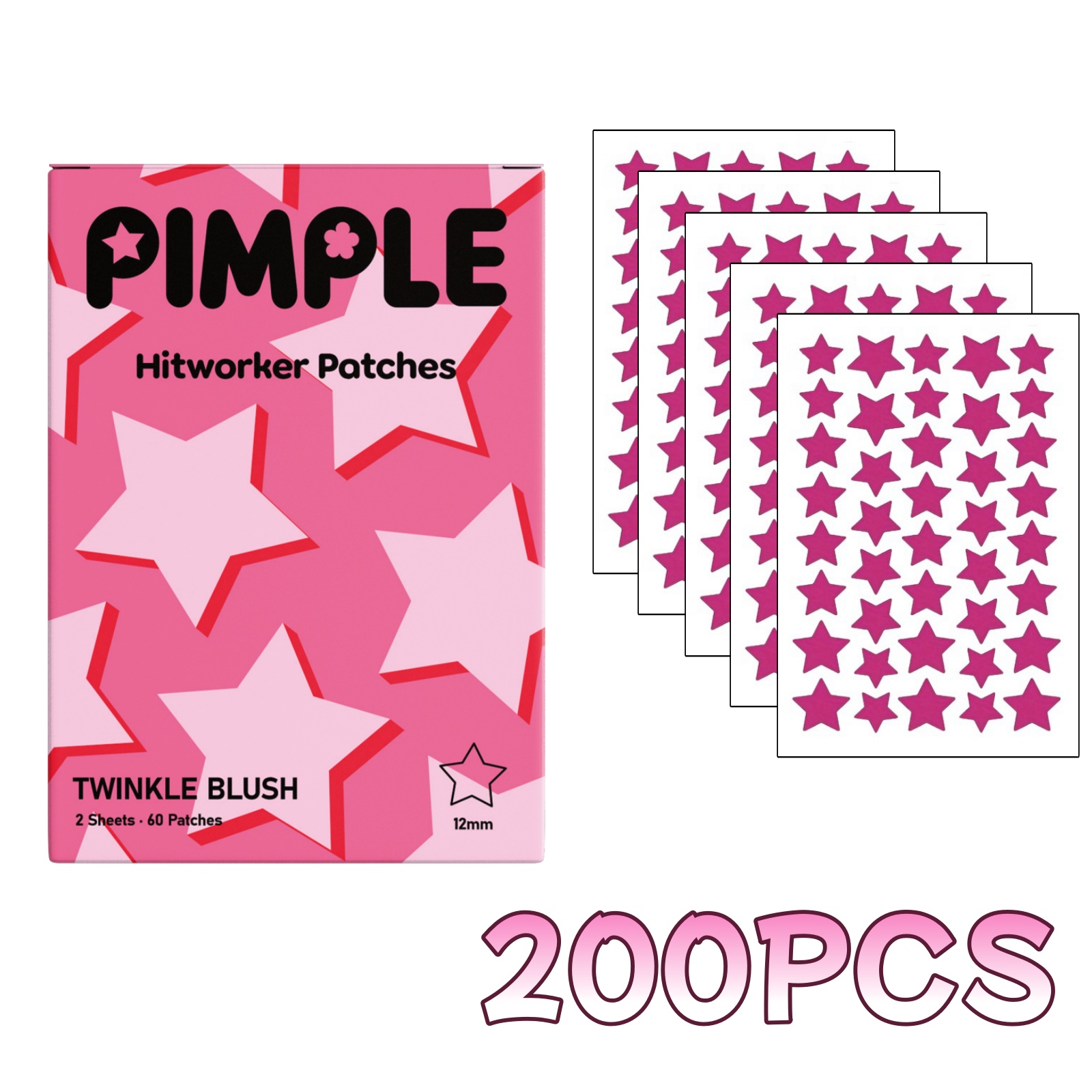 200PCS Rose Red Star-shaped In - огляд і ціна Face Oil