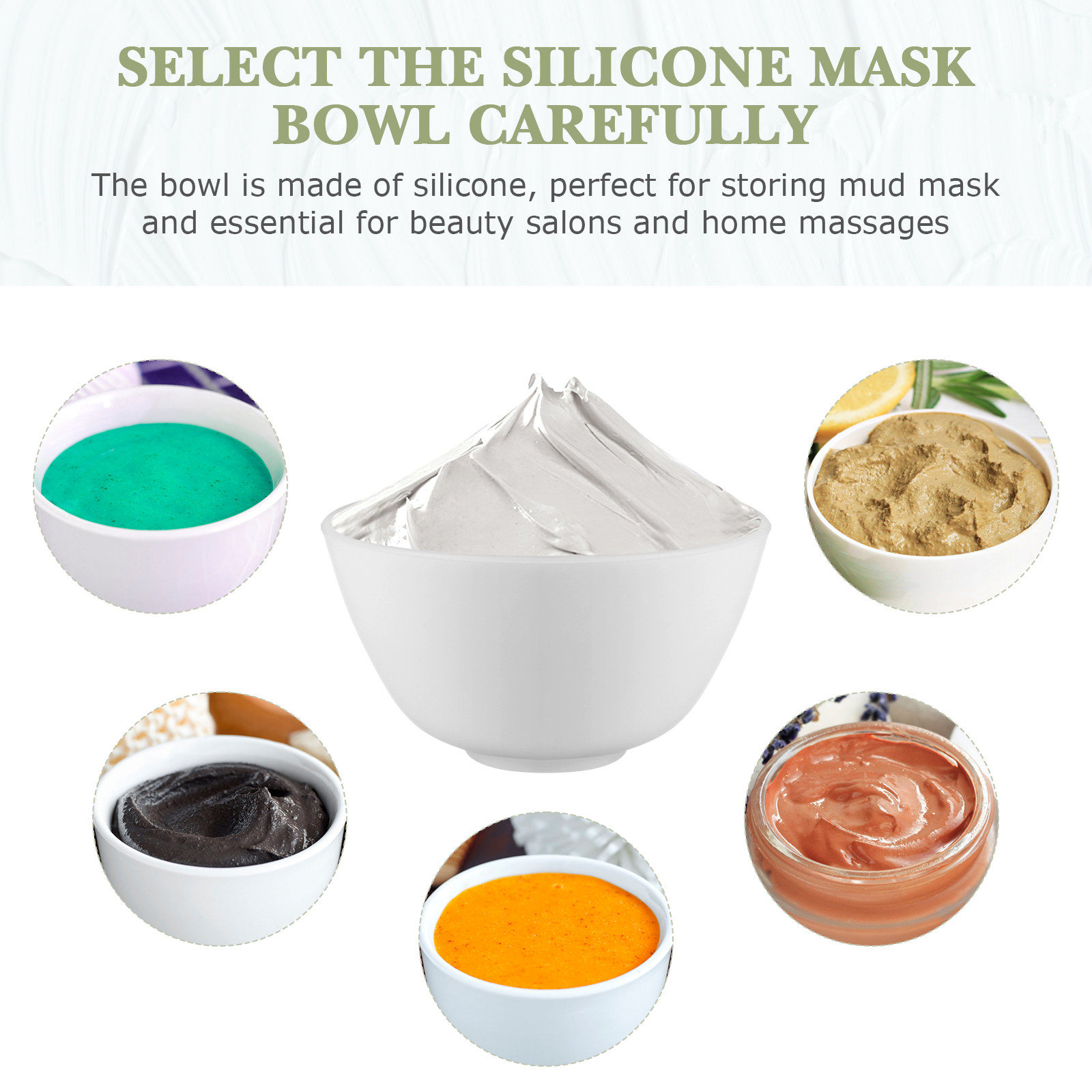 3Pcs Silicone Mask Bowls Small - огляд і ціна Body Lotion