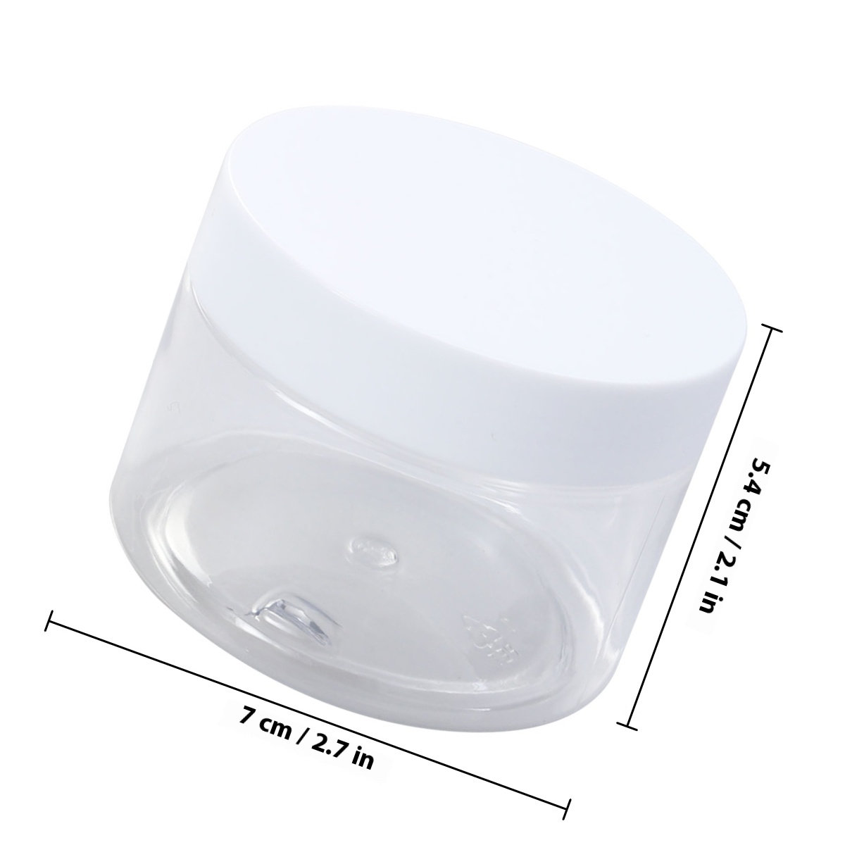 12Pcs Clear Plastic Wide-Mouth - огляд і ціна Body Lotion