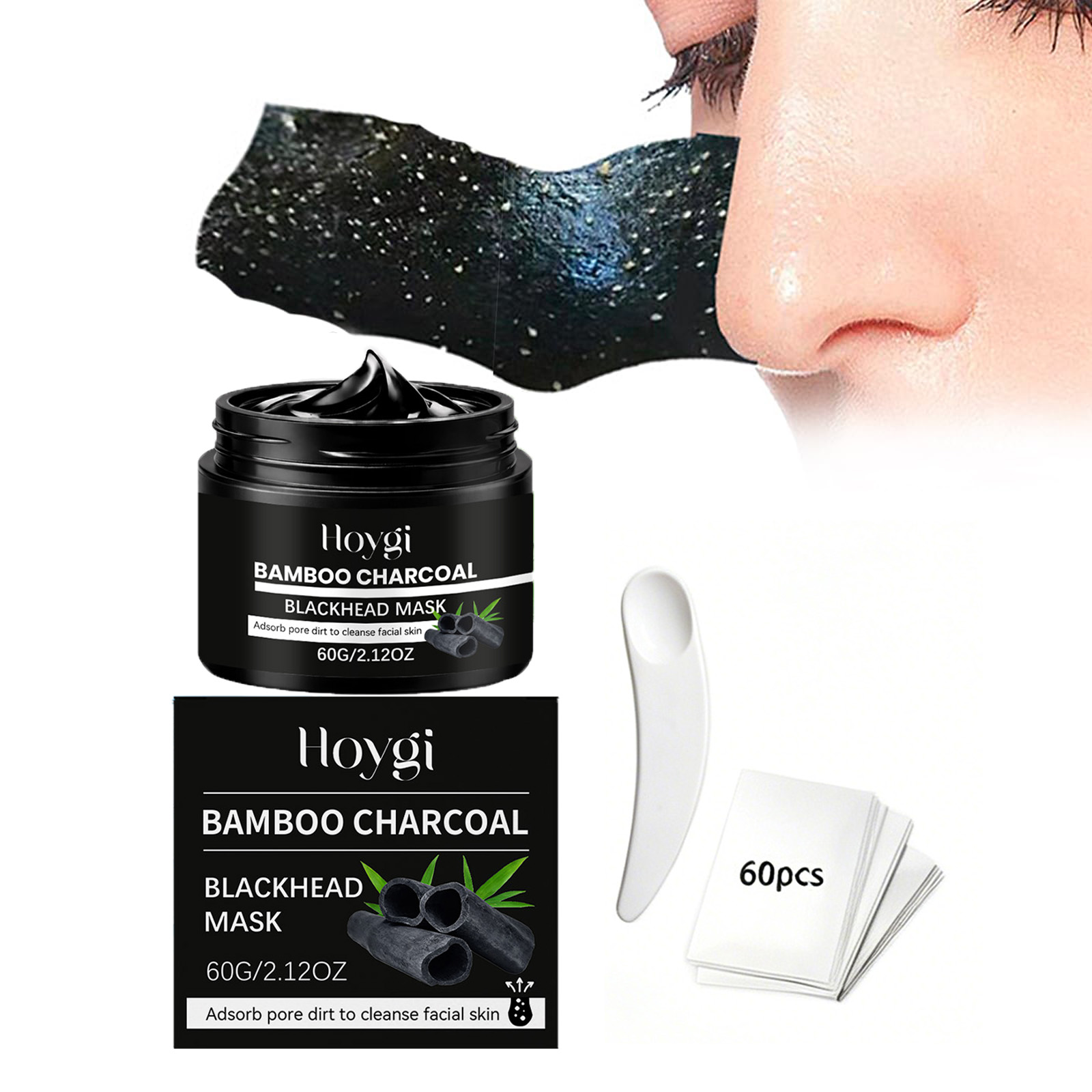 Bamboo Charcoal Blackhead Mask - огляд і ціна Face Mask Skincare