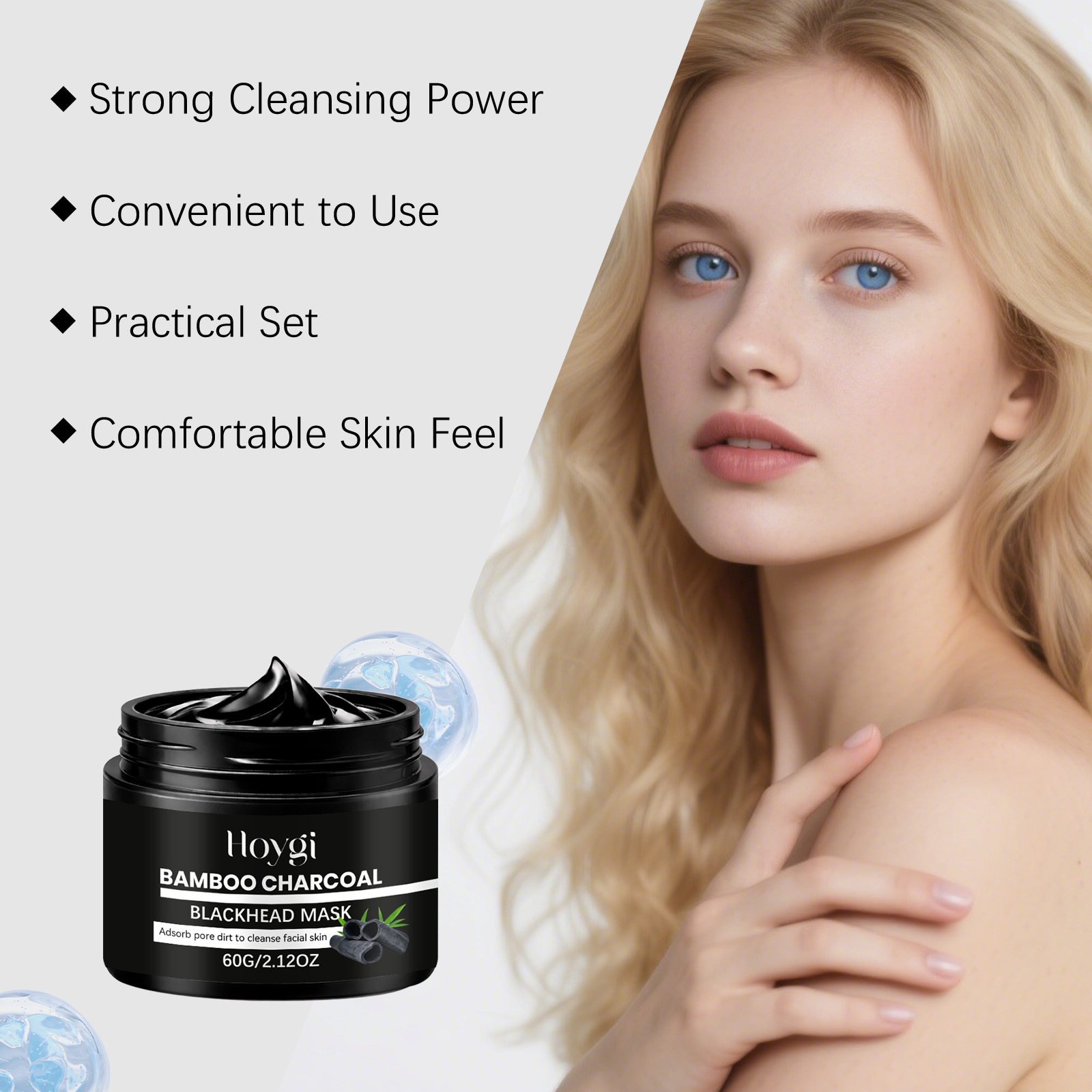 Bamboo Charcoal Blackhead Mask - огляд і ціна Face Mask Skincare