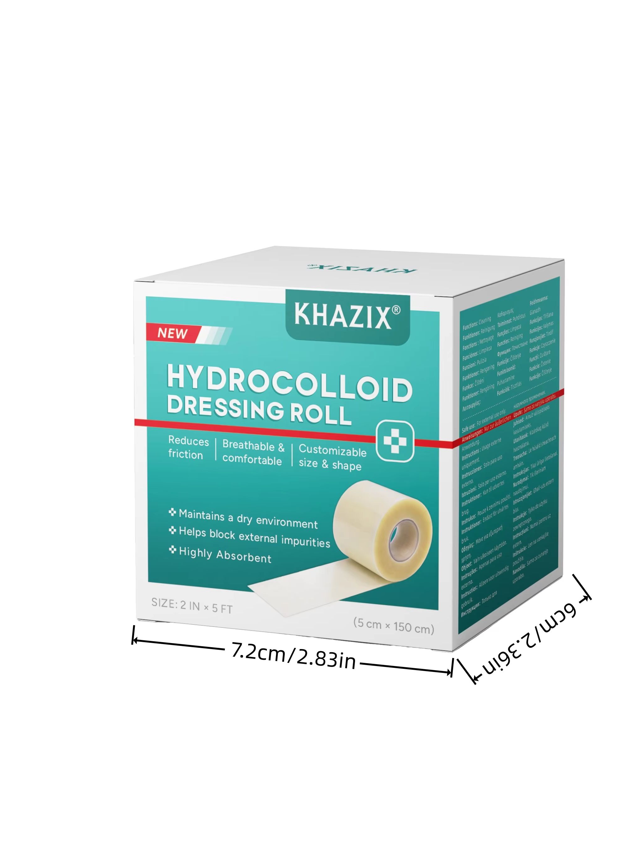 Hydrocolloid Pimple Patch Roll - огляд і ціна Skincare China