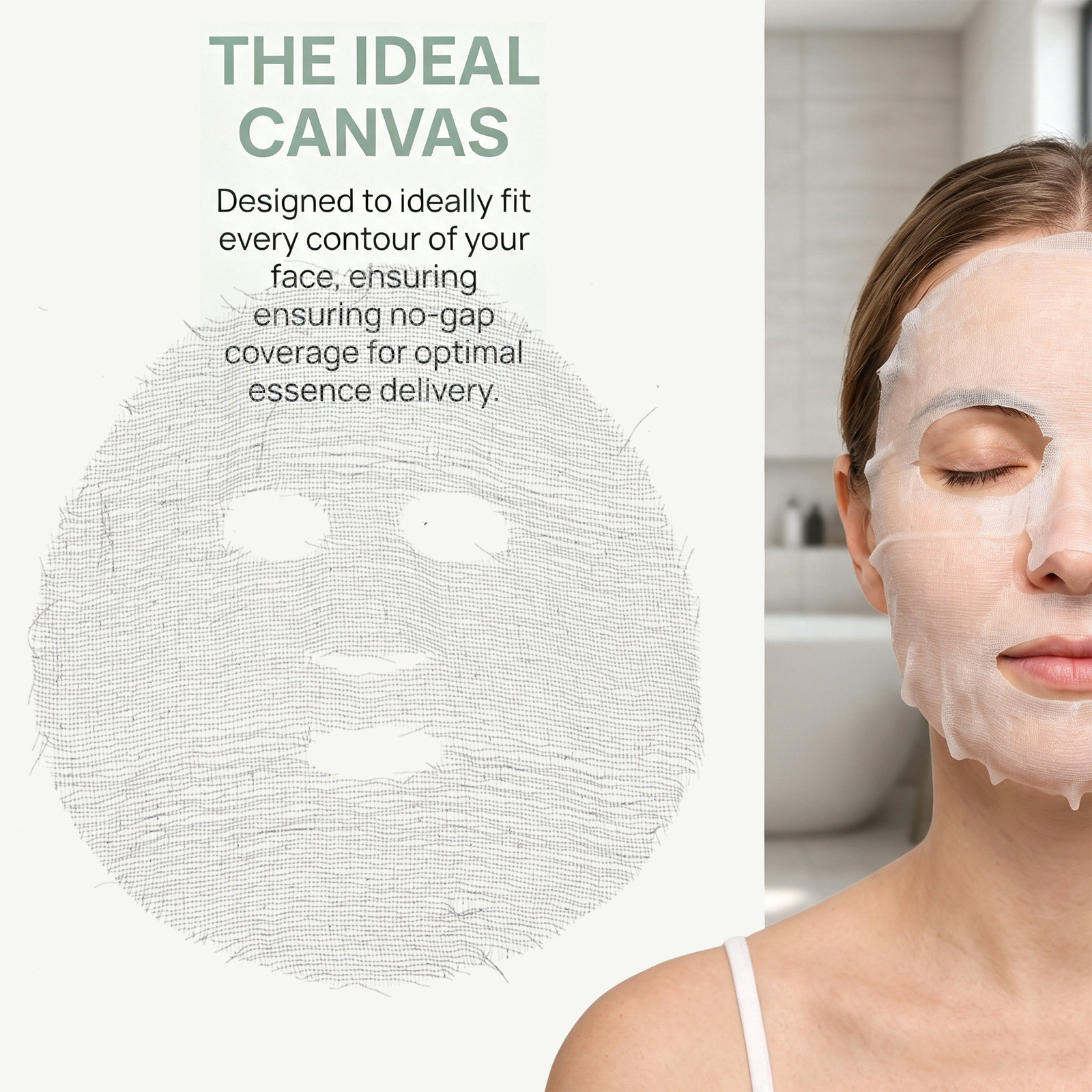 100Pcs Facial Cotton Pad For E - огляд і ціна Face Mask Skincare