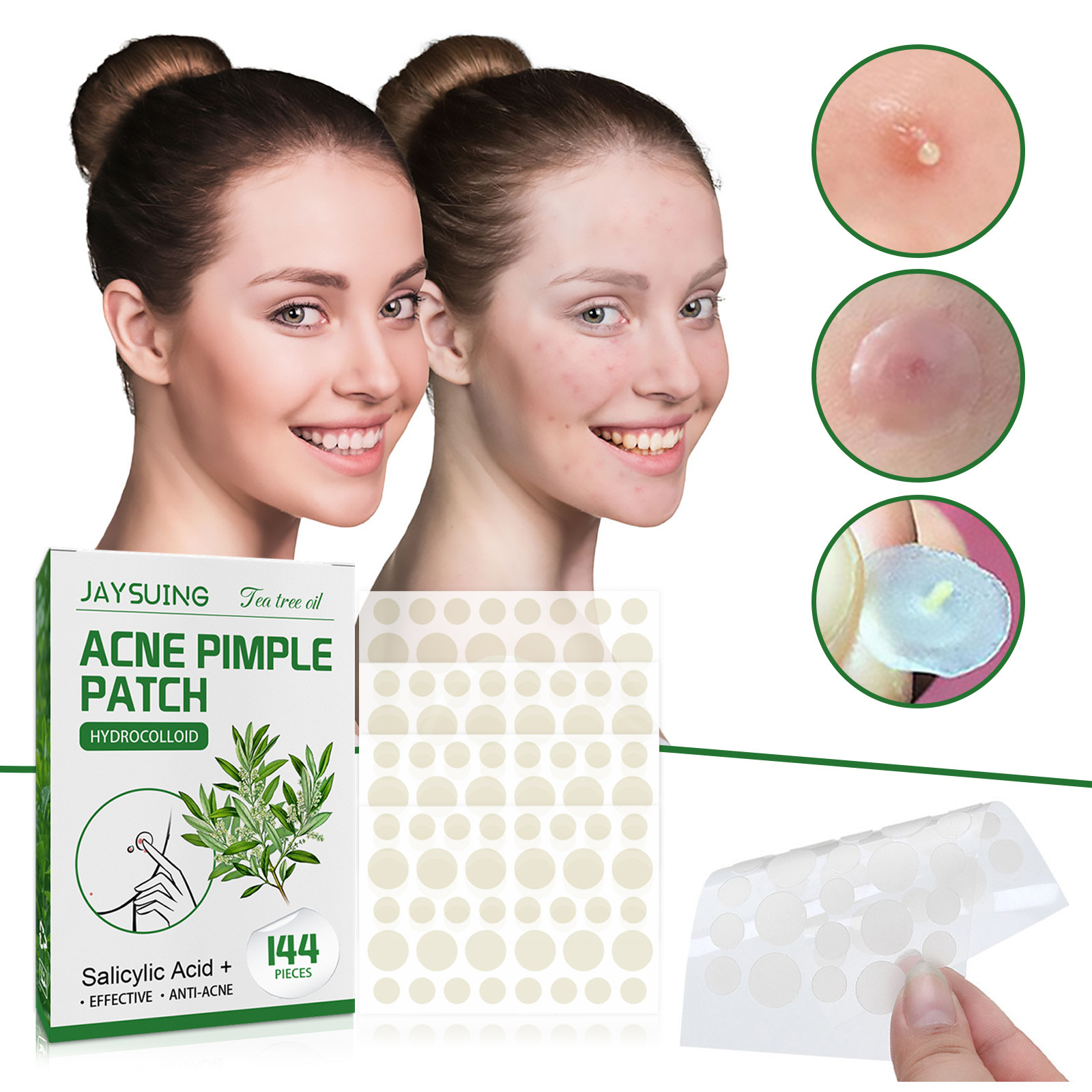 Hydrocolloid Acne Patches - Ab - огляд і ціна Night Cream