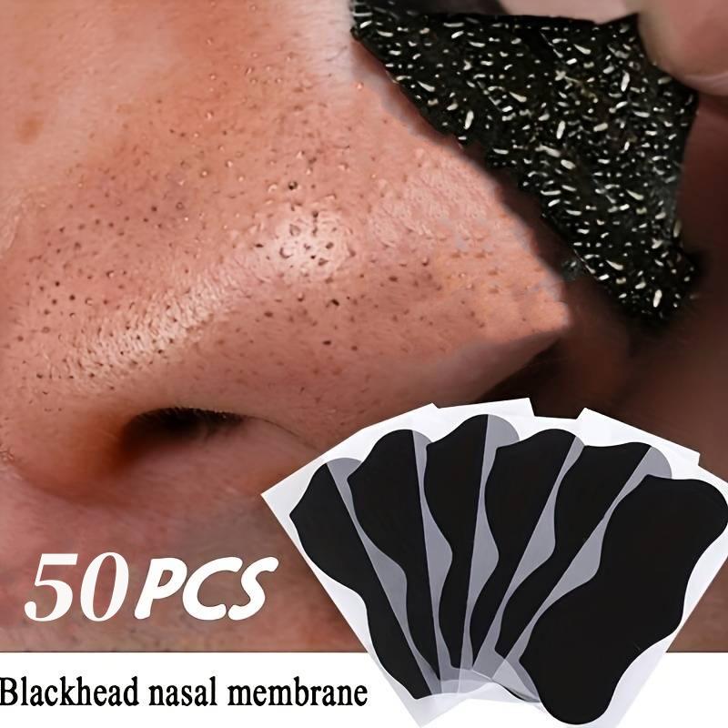 【F】50Pcs Nose Blackhead Remove - огляд і ціна Face Mask Skincare